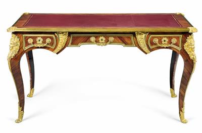 A French Writing Desk, - Furniture, Works of Art, Glass & Porcelain