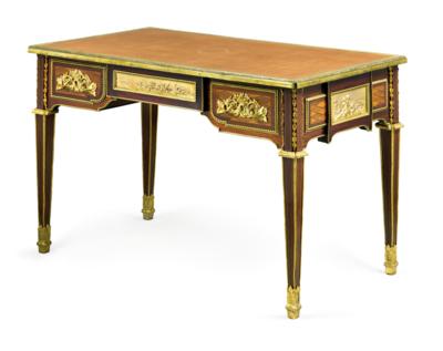 A French Writing Desk, - Furniture, Works of Art, Glass & Porcelain