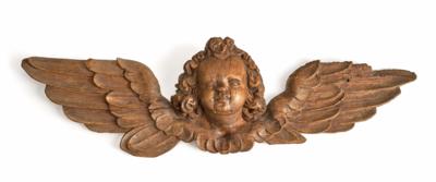 A Winged Angel’s Head, - Mobili e anitiquariato, vetri e porcellane