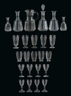 A Set of Glasses No. 97 by Lobmeyr, - Furniture, Works of Art, Glass & Porcelain