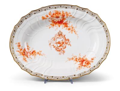 Porcelain from the “Large Prussian Service” of the Last German Emperor H.M. William II, Personal Property, - Nábytek, starožitnosti, sklo a porcelán