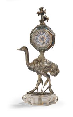 A Table Clock, - Furniture, Works of Art, Glass & Porcelain