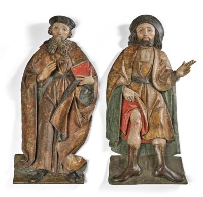 Two Late Gothic Reliefs, - Nábytek, starožitnosti, sklo a porcelán