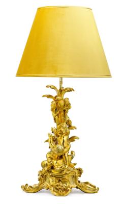 An Exceptional Table Lamp, - Mobili; oggetti d'antiquariato; vetro e porcellana