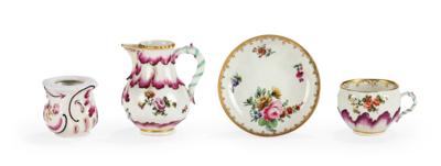 Baroque Porcelain, Imperial Manufactory Vienna c. 1760–1770, - Nábytek; starožitnosti; sklo a porcelán