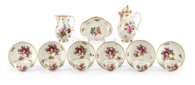 A Baroque Coffee Service, Imperial Manufactory Vienna c. 1770, - Nábytek; starožitnosti; sklo a porcelán