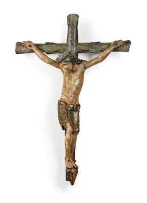 A Gothic Figure of Christ, - Mobili; oggetti d'antiquariato; vetro e porcellana