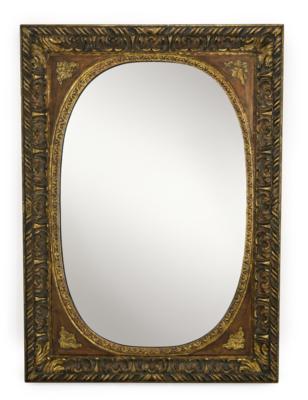 A Large Wall Mirror, - Nábytek; starožitnosti; sklo a porcelán