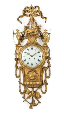 A Dutch Baroque Cartel Clock, “W. Hk. van der Horst”, Amsterdam, - Nábytek; starožitnosti; sklo a porcelán