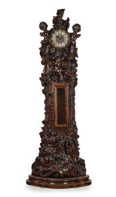 A Neo-Baroque Longcase Clock, - Furniture; works of art; glass and porcelain