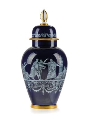 A Magnificent Lidded Vase, Meissen 1924-1934, - Mobili; oggetti d'antiquariato; vetro e porcellana