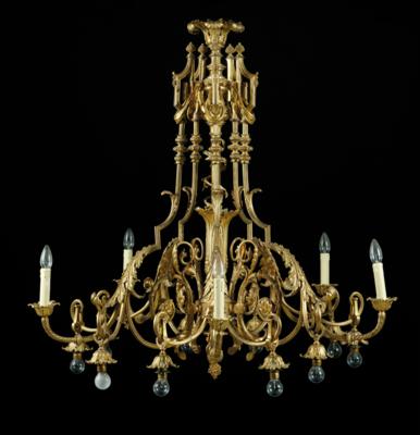 A Salon Chandelier, - Furniture; works of art; glass and porcelain