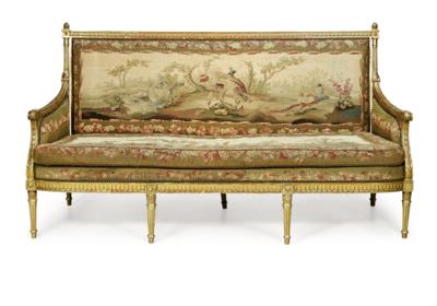 A Drawing Room Settee, - Mobili; oggetti d'antiquariato; vetro e porcellana