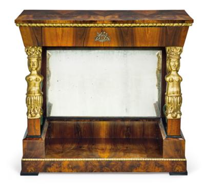 A Late Empire Console Table, - Furniture; works of art; glass and porcelain