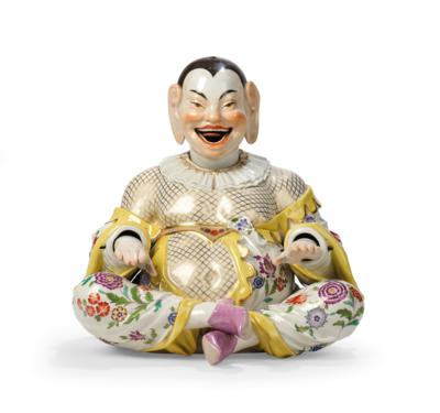A Nodding Head Figure (“Wackelpagode”), Meissen c. 1960, in a Gift Box, - Furniture; works of art; glass and porcelain