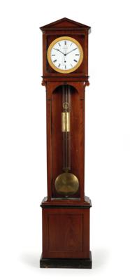 A Viennese Biedermeier Lantern Clock with One Year Power Reserve “Johann Schaden in Wien”, - Furniture; works of art; glass and porcelain