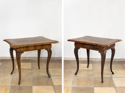 2 Slightly Different Baroque Tables, - A Styrian Collection I