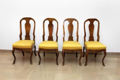 4 Lehnstühle im Barockstil, - Eine Steirische Sammlung  I