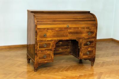 A Josephinian Neo-Classical Cylinder Desk, - A Styrian Collection I