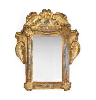 A Small Wall Mirror in Baroque Style, - Una Collezione dalla Stiria I