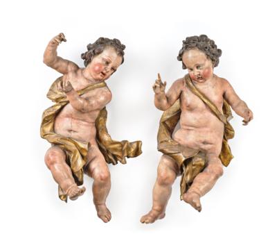 Paar Barocke Putti, - Eine Steirische Sammlung  I