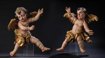 A Pair of Baroque Putti, - Una Collezione dalla Stiria I