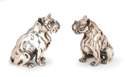 A Pair of Bulldogs from Vienna, - A Styrian Collection I