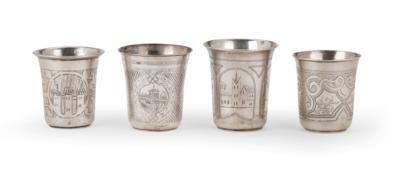 A Collection of Russian Beakers, - A Styrian Collection I