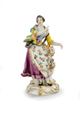 A Dancing Shepherdess, Meissen 1973, - Štýrska Sbírka I