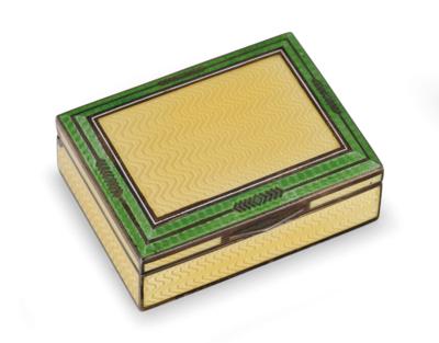 An Enamelled Box with Cover, from Vienna, - Štýrska Sbírka I