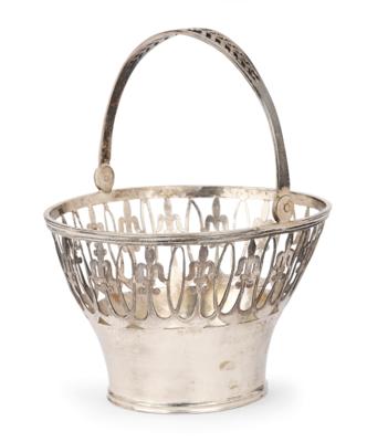 An Empire Handled Basket from Vienna, - Štýrska Sbírka I