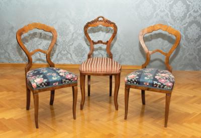 A Pair of Late Biedermeier Chairs, - Štýrska Sbírka II