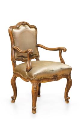 A Baroque Armchair, - Vídeňská Sbírka