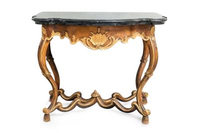 A Baroque Console Table, - Una Collezione Viennese