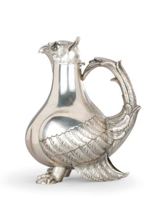 A Jug in the Shape of a Falcon, from Budapest, - Vídeňská Sbírka