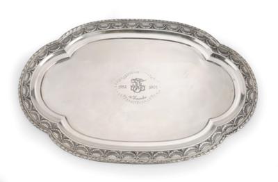 A Large Tray from Vienna, - Una Collezione Viennese