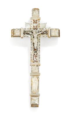 Jerusalemer Perlmutt Kreuz, - Eine Wiener Sammlung