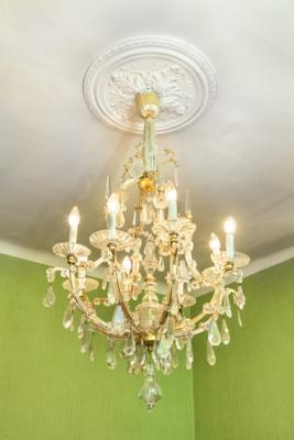 A Small Glass Chandelier, - Una Collezione Viennese