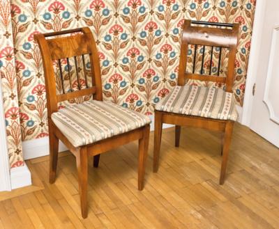 A Pair of Biedermeier Chairs, - Una Collezione Viennese