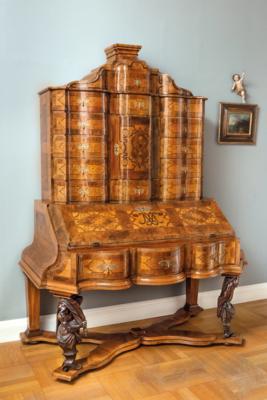 A Tabernacle Writing Cabinet in Baroque Style, - A Viennese Collection