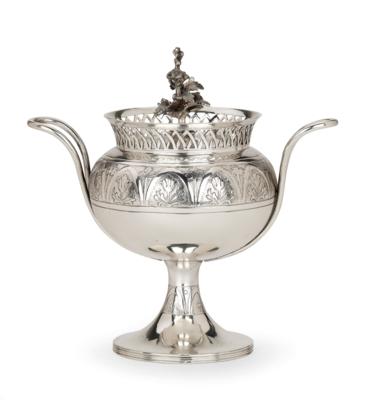 An Empire Sugar Urn from Vienna, - Vídeňská Sbírka