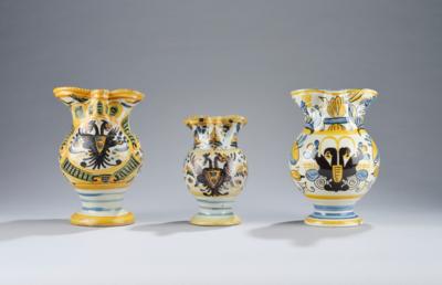 3 Schnabelkrüge mit Doppeladler, - Eine Steirische Sammlung  III