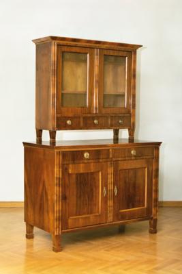 Biedermeier Aufsatzvitrine, - Štýrska Sbírka III