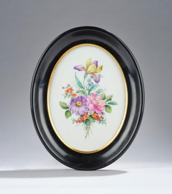Ovales Porzellanbild, Wiener Porzellanmanufaktur Augarten, - A Styrian Collection III