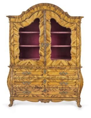 A Baroque Display Cabinet, - Furniture, Works of Art, Glass & Porcelain