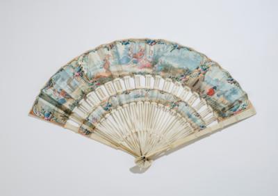 A Folding Fan, “Cabriolet”, c. 1770, - Furniture, Works of Art, Glass & Porcelain
