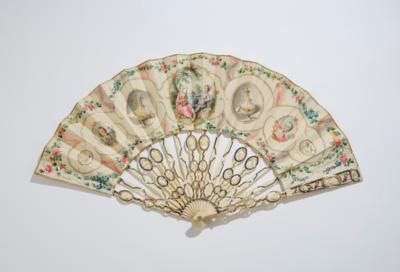 A Folding Fan, c. 1780, - Nábytek, starožitnosti, sklo a porcelán