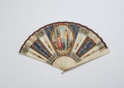 A Folding Fan, c. 1800, - Nábytek, starožitnosti, sklo a porcelán