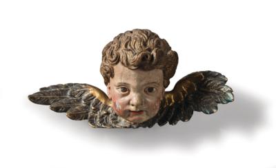 A Winged Angel’s Head, - Mobili e anitiquariato, vetri e porcellane