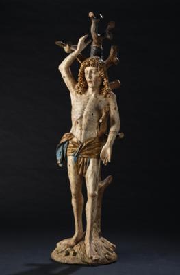 A Gothic Saint Sebastian, - Mobili e anitiquariato, vetri e porcellane